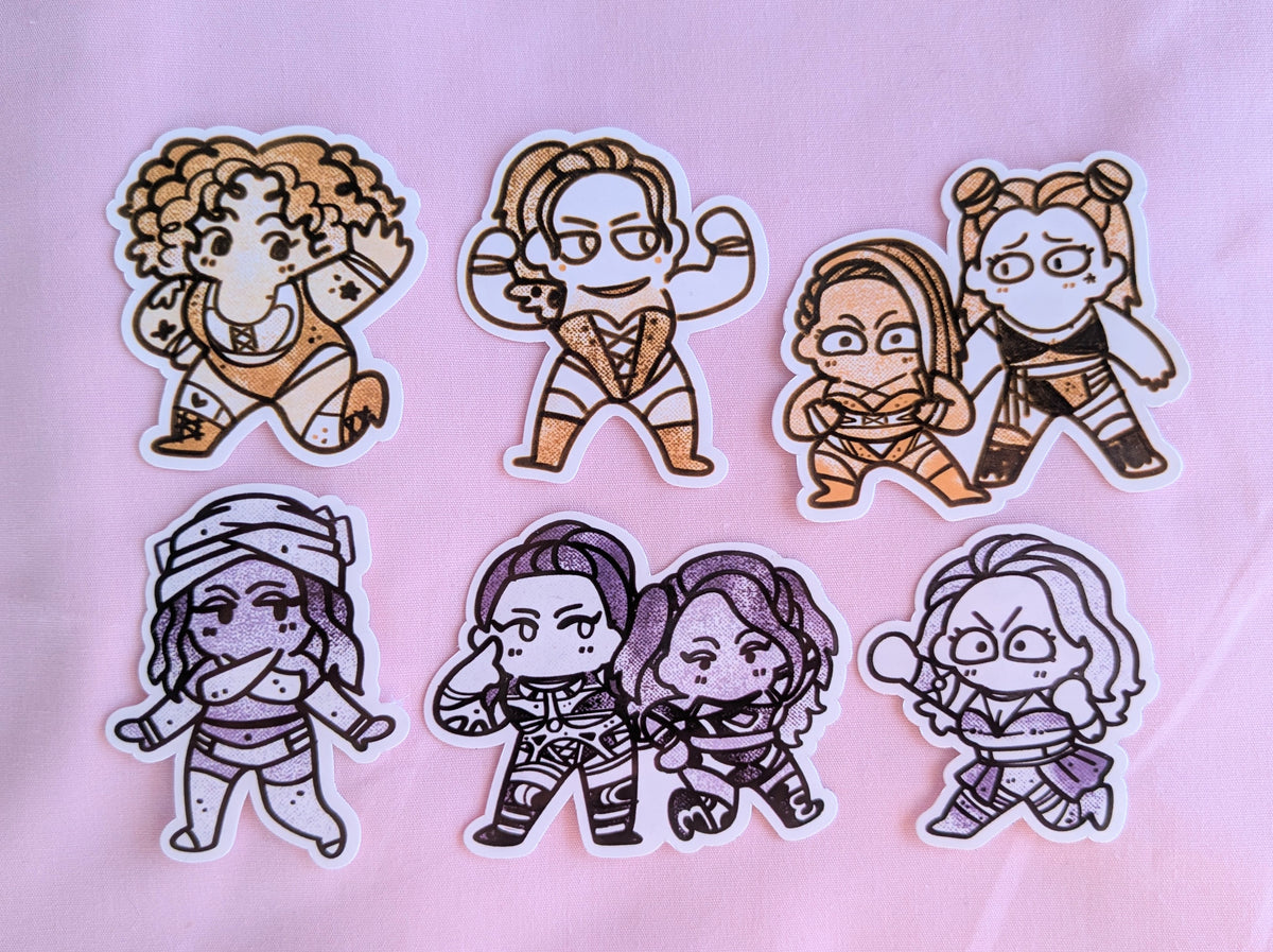 *Little Ladies Sticker Sets