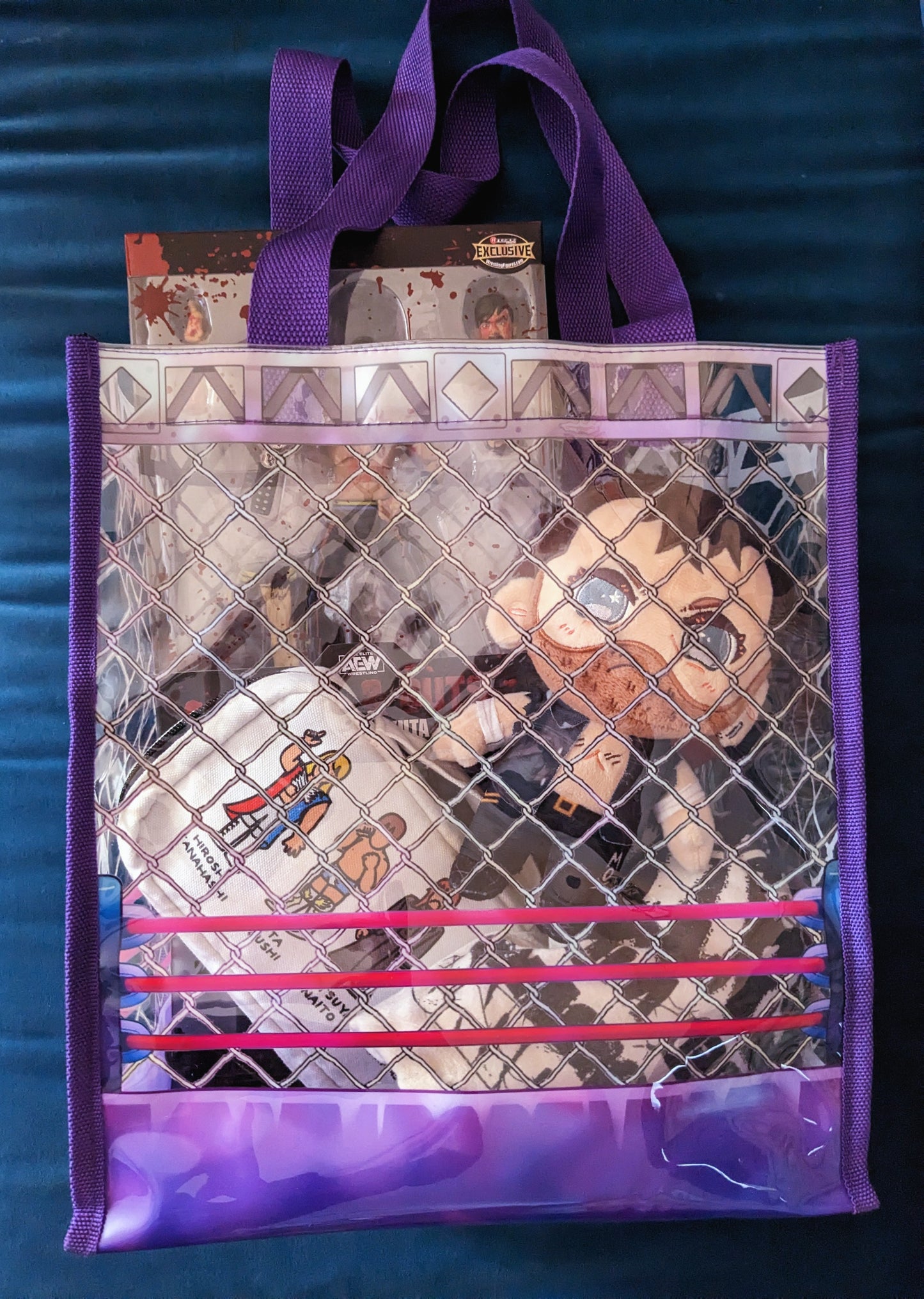 Cagematch Vinyl Tote Bag