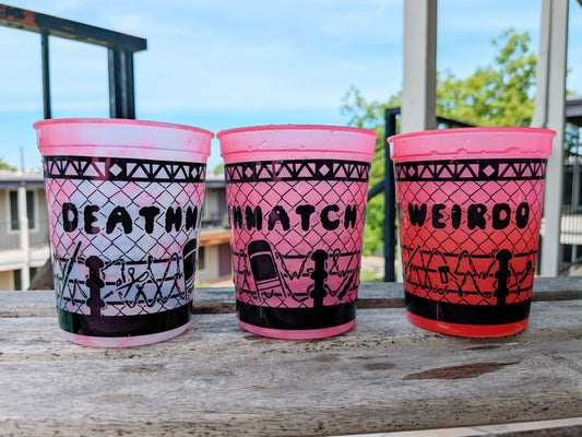Deathmatch Weirdo temperature-sensitive color changing stadium cup