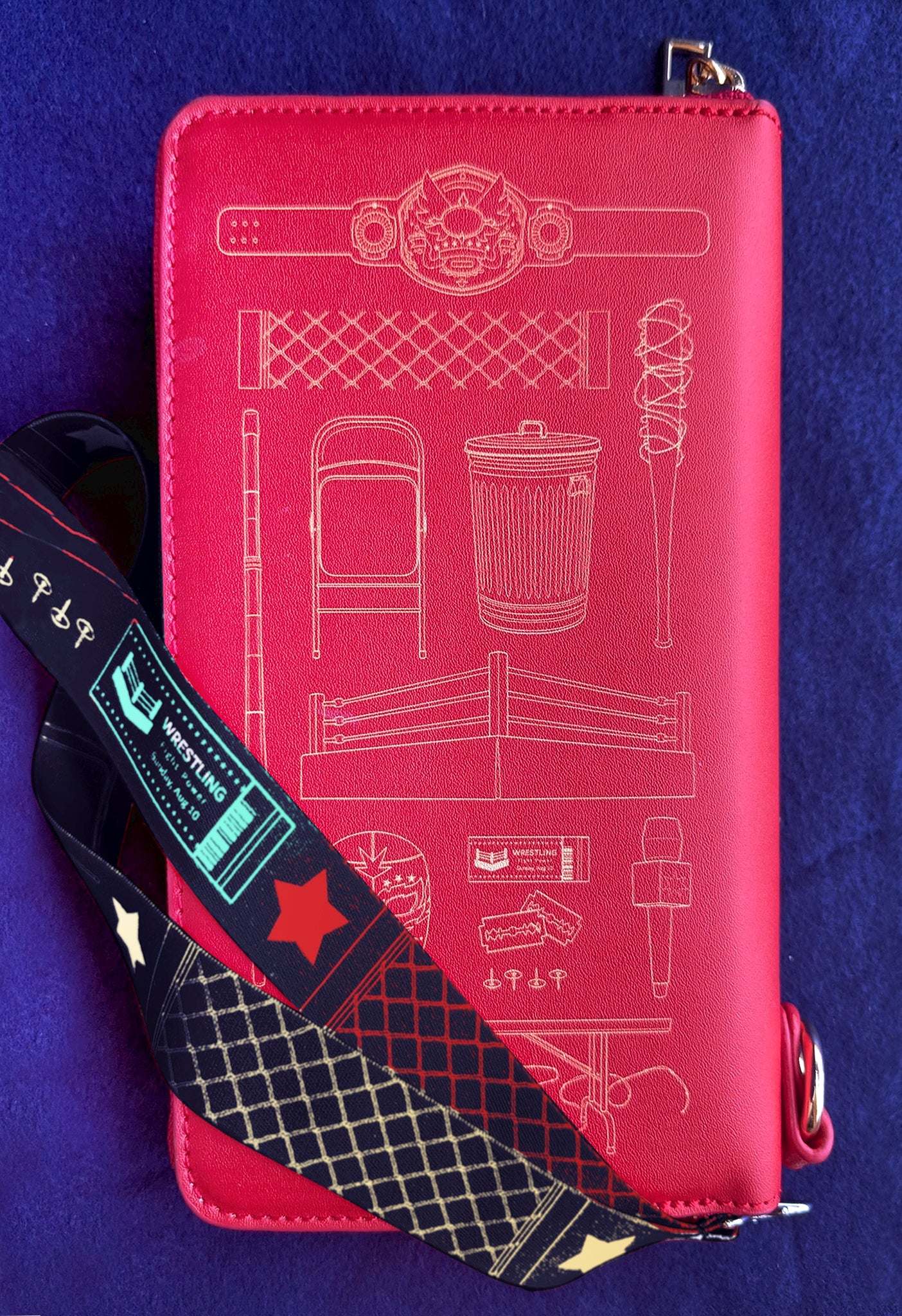 *Arena Icon Wallet - Ita Clutch with Lanyard