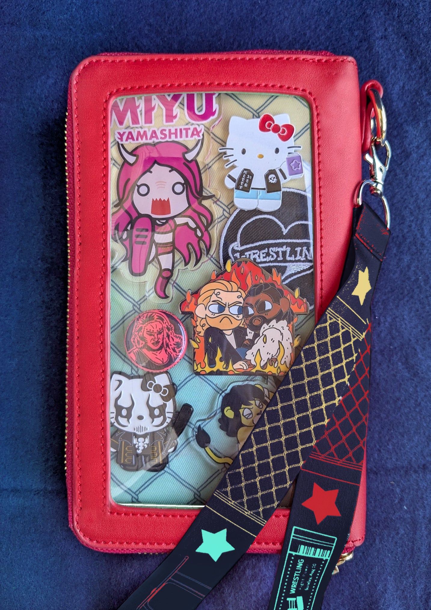 *Arena Icon Wallet - Ita Clutch with Lanyard