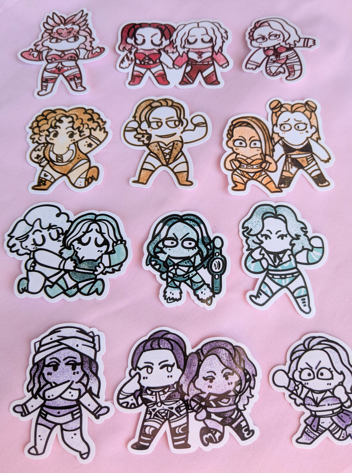 *Little Ladies Sticker Sets