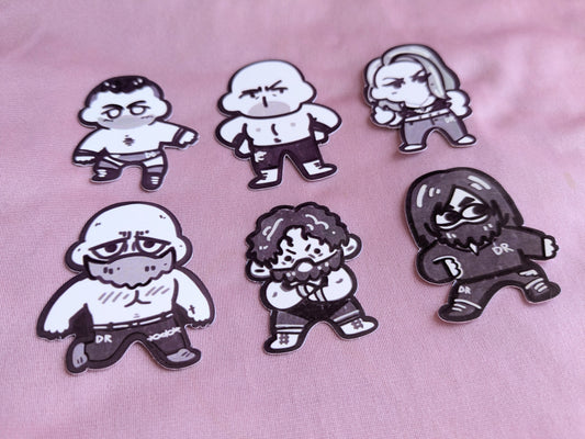 *Tiny Riders Sticker Set