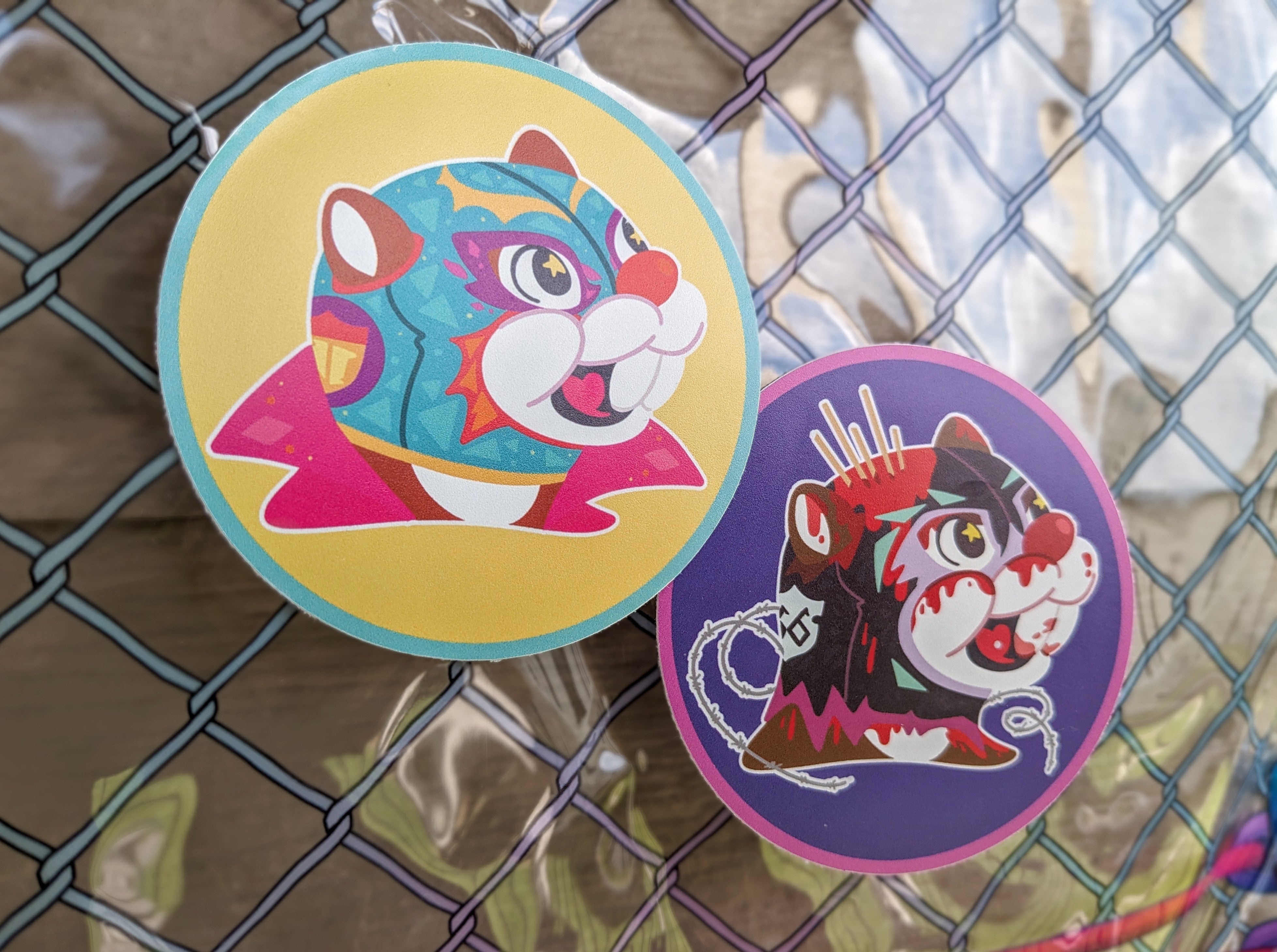 Lucha Bucees Waterproof Sticker – Flighty Conbini