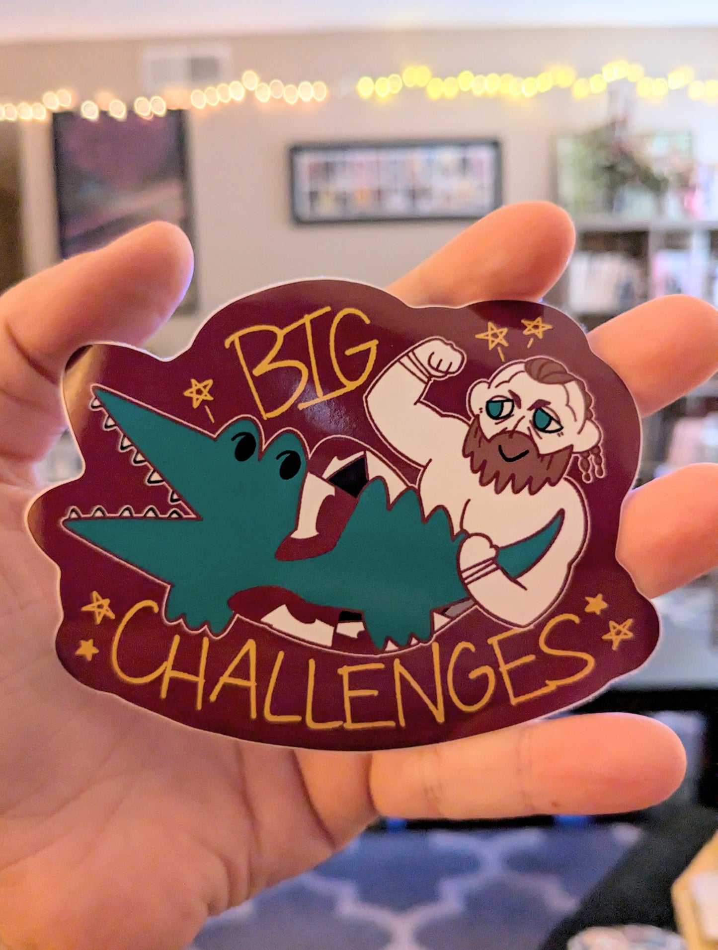 BCB (Big Challenges Bryan) Sticker