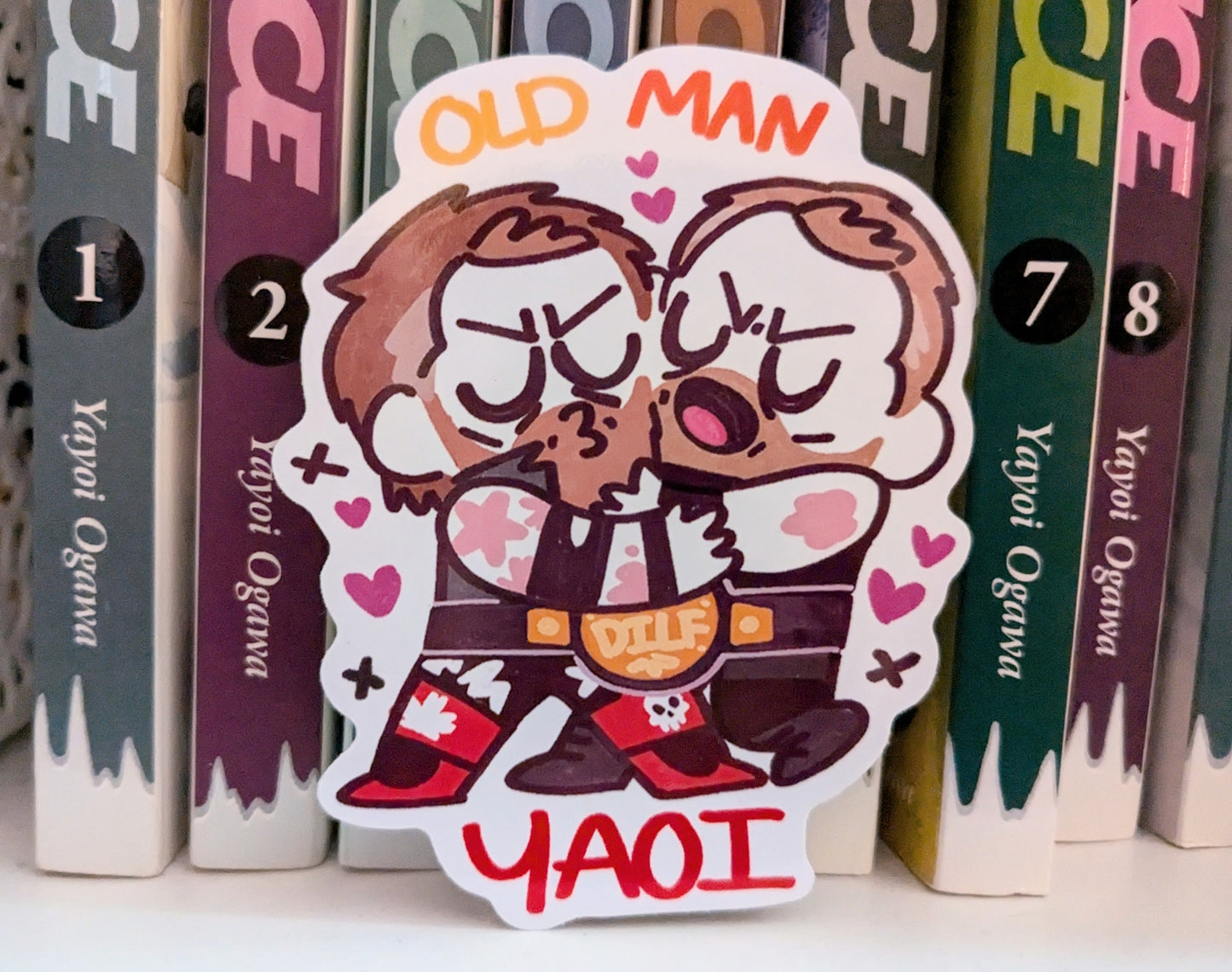 Old Man Yaoi Sticker