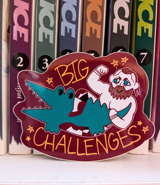 BCB (Big Challenges Bryan) Sticker