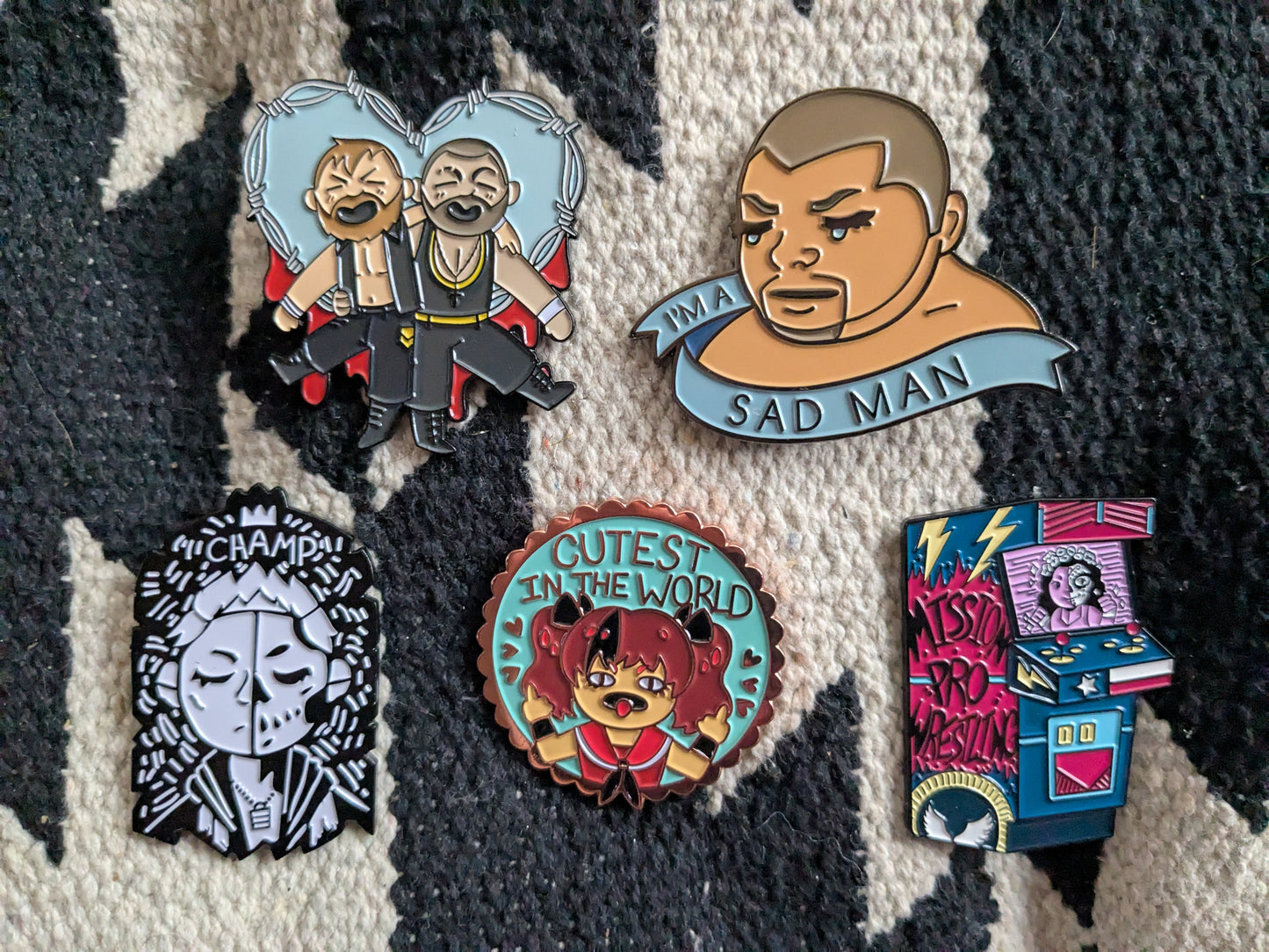 *CLEARANCE - Enamel Pins circa 2019 -2021