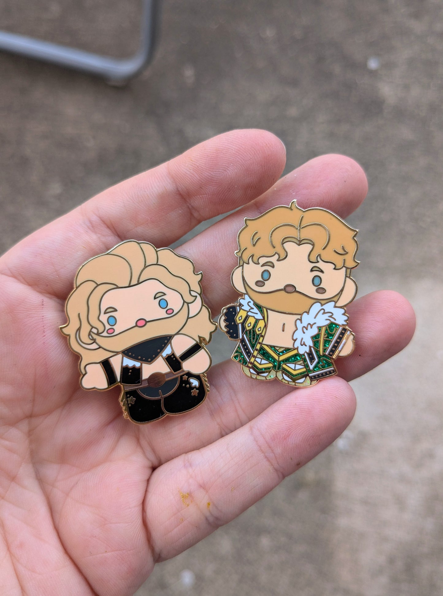 *Hello Will Gold Plated Hard Enamel Pin