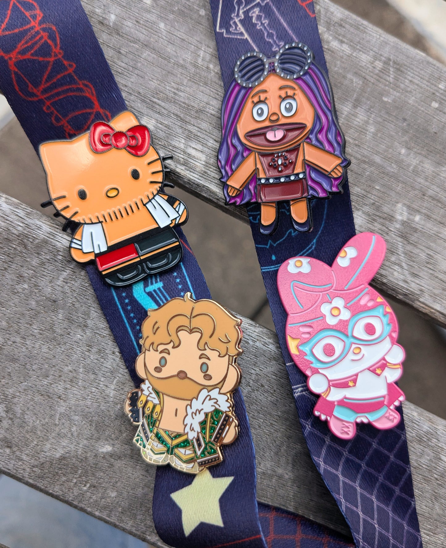 *Hello Will Gold Plated Hard Enamel Pin