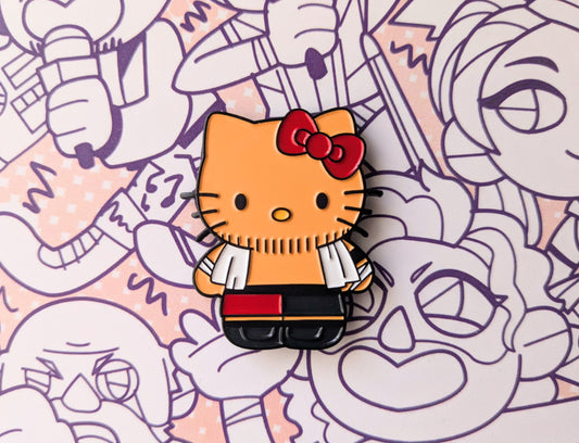 *Sanrio Joe Dyed Metal Soft Enamel Pin