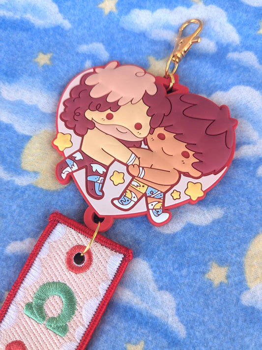 *Little Golden Lovers Deluxe PVC Keychain