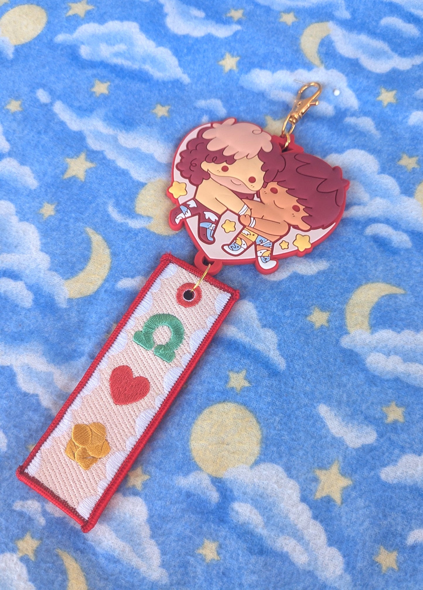*Little Golden Lovers Deluxe PVC Keychain